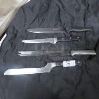 Assorted Chef Knife. 4XBID