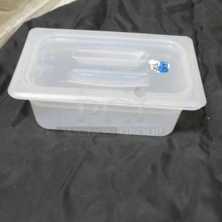 14 Size 4 Inch Deep Food Storage Container With Lid. 3XBID