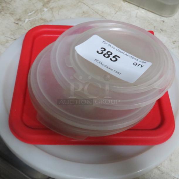 One Lot Of Assorted Lids. - Image 1 of 1