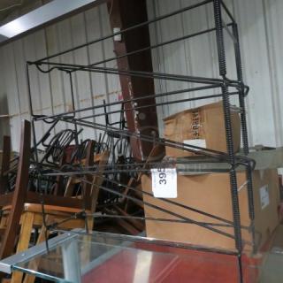 One Metal To Go Cup Organizer. 6X18X18