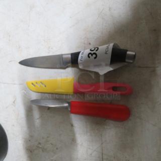 Assorted Chef Knife. 3XBID
