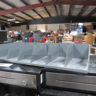 One Metal Holder With 6 Slots. 24X8