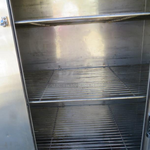 One FWE Portable Heat And Hold On Casters. 64X26X72 - Image 3 of 4