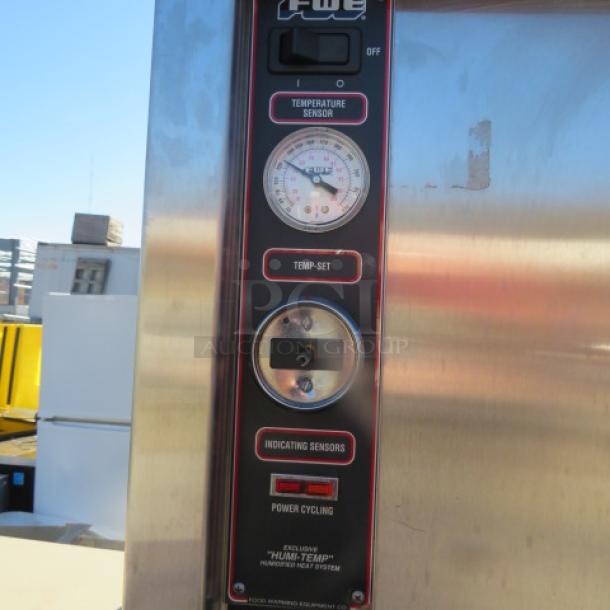 One FWE Portable Heat And Hold On Casters. 64X26X72 - Image 4 of 4