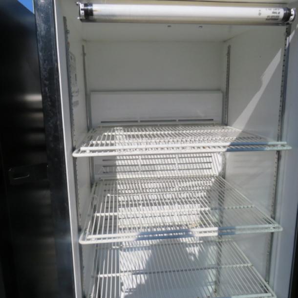 One Carrier 1 Door Glass Display Cooler With 3 Racks. 120 Volt. # MC300. 24.5X24X62 - Image 2 of 2