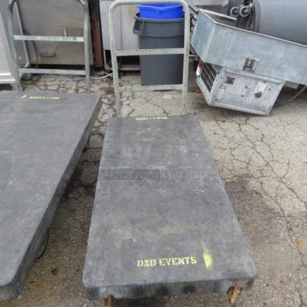 One RCP Platform Truck  Cart. 29.5X61 - Image 1 of 1