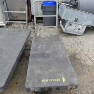One RCP Platform Truck  Cart. 29.5X61