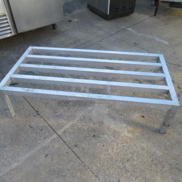 One Aluminum Dunnage Rack. 48X24X12 - Image 1 of 1