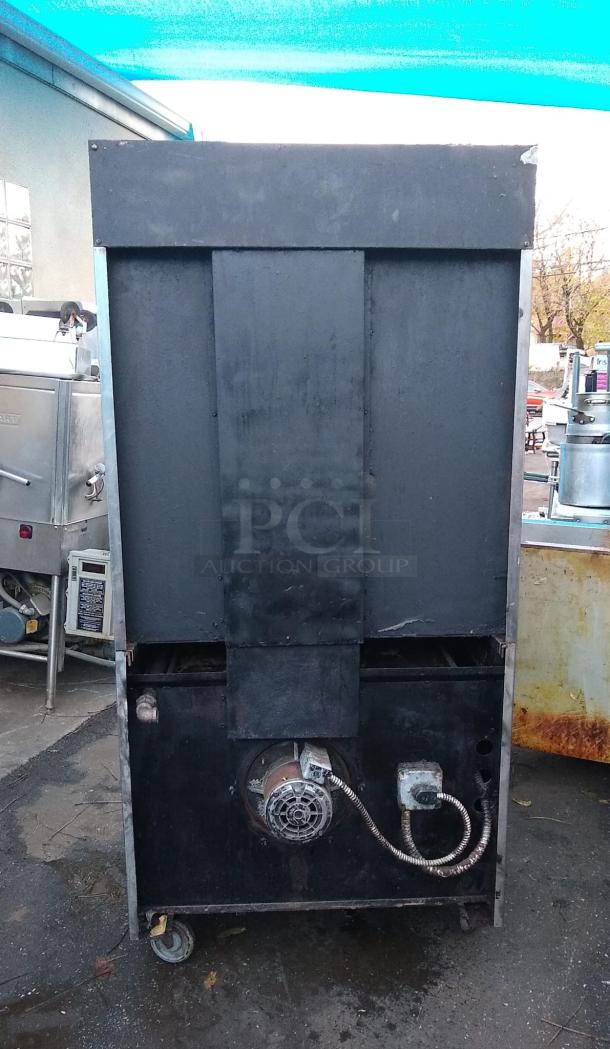 Jade JMHBI-36-NG Stainless Steel Front and Sides Single-Deck Natural Gas Titan Heavy Duty Upright Infrared Broiler - 104,000 BTU - Image 5 of 5