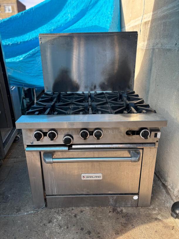 Garland Natural Gas 6 Burner 36" Range with Standard Oven - 236,000 BTU - Image 1 of 1