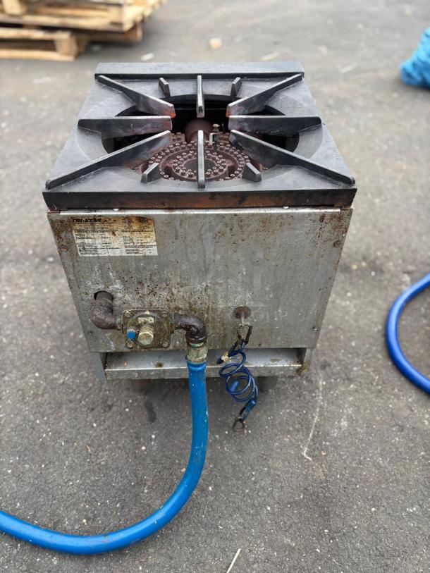 WOW!! TRI STAR Stock Pot Stove Gas Cast Iron Burner - Image 2 of 5