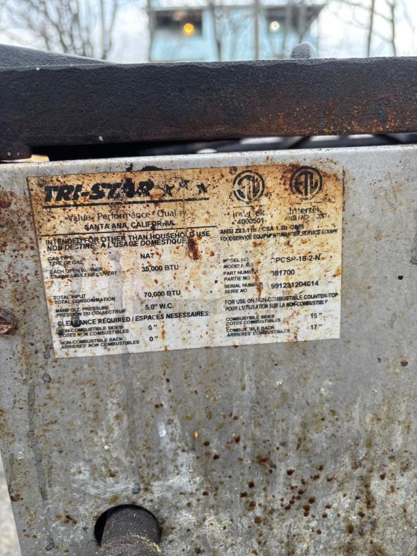 WOW!! TRI STAR Stock Pot Stove Gas Cast Iron Burner - Image 4 of 5