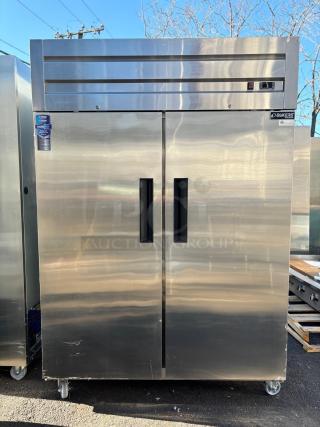 AMAZING BRAND NEW SCRATCH & DENT DUKERS 2 DOOR REFRIGERATOR TESTED ANDS WORKING