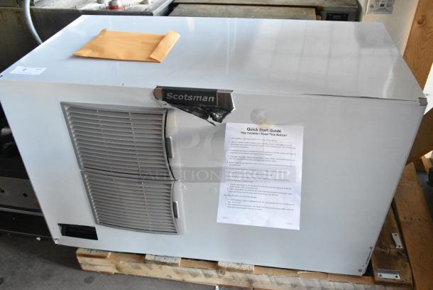 BRAND NEW SCRATCH AND DENT! 2024 Scotsman MC1848MA-32A Stainless Steel Commercial Ice Machine Head. 208-230 Volts, 1 Phase. - Image 1 of 4