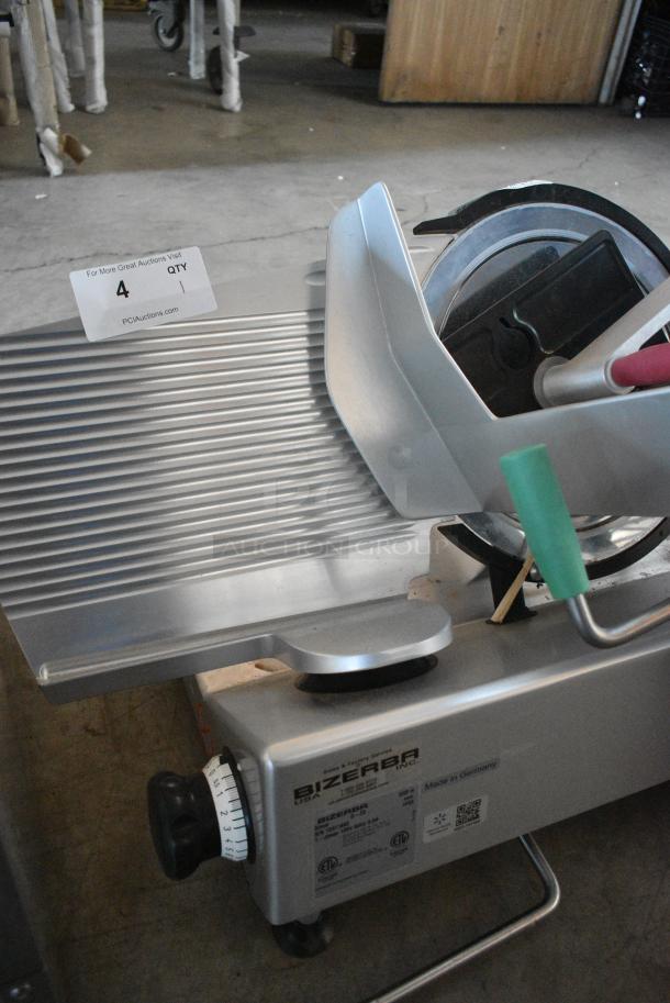 2023 Bizerba GSP H Stainless Steel Commercial Countertop Meat Slicer 120 Volts, 1 Phase.  Tested and Working! - Image 4 of 8