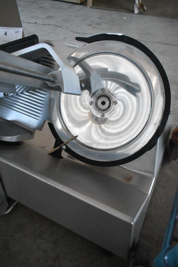 2023 Bizerba GSP H Stainless Steel Commercial Countertop Meat Slicer 120 Volts, 1 Phase.  Tested and Working! - Image 5 of 8