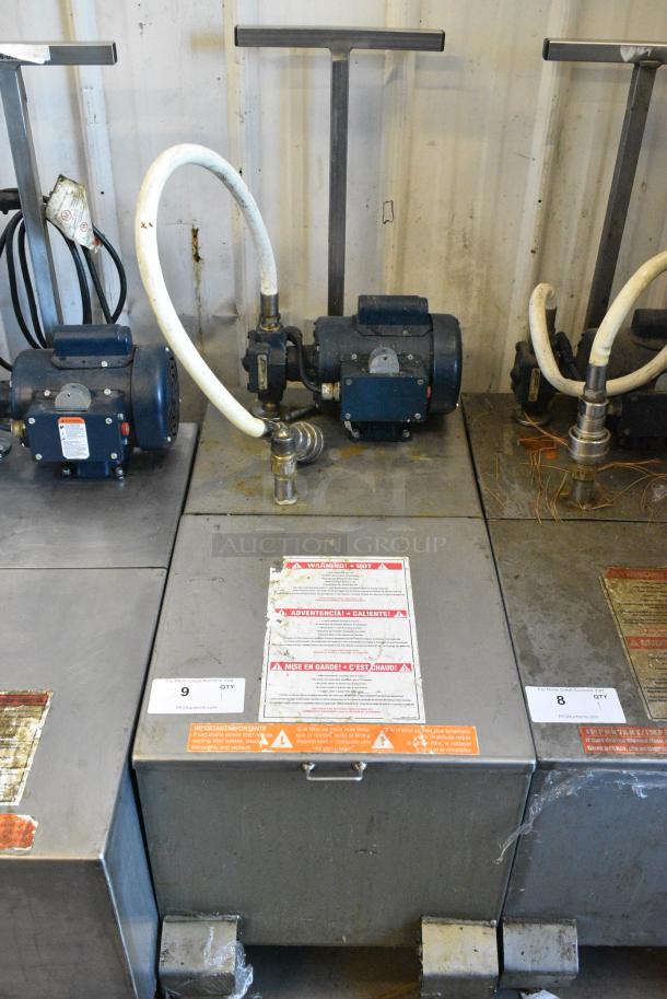 402 Metal Commercial Floor Style Oil Filtration System on Commercial Casters. 120 Volts, 1 Phase. - Image 1 of 6