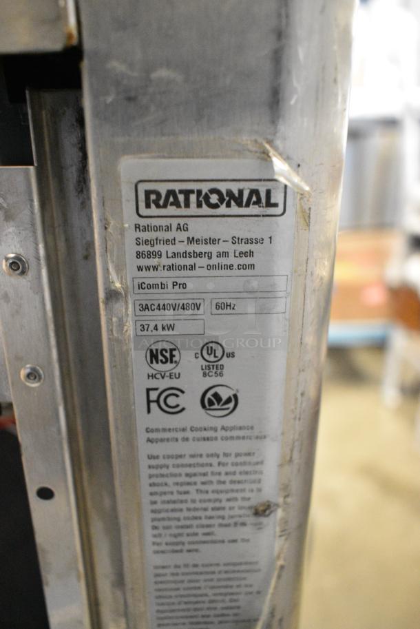 2021 Rational LM100EE.AXXXX iCombi Pro Stainless Steel Commercial Electric Powered Combi Convection Oven. 440 Volts, 3 Phase. - Image 7 of 8