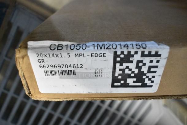 BRAND NEW SCRATCH AND DENT! John Boos CB1050-1M2014150 20x14x1 Wooden Cutting Board - Image 3 of 4