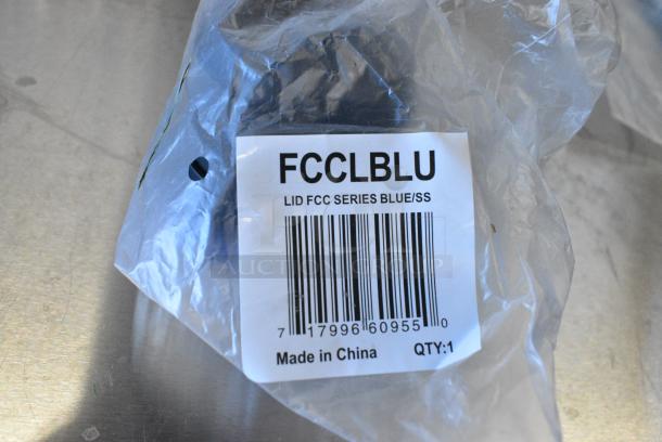 8 Various BRAND NEW SCRATCH AND DENT! Items Including Stainless Steel Cylindrical Drop In Bin, Stainless Steel Drop In Bin, FCCLBLU Knob, Poly Liquid Measuring Cups. 8 Times Your Bid! - Image 6 of 8