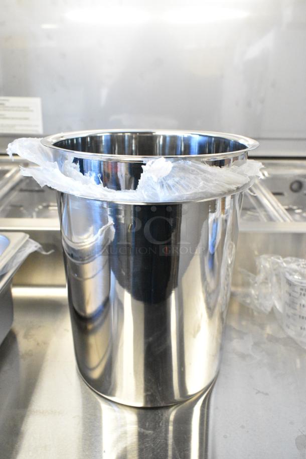 8 Various BRAND NEW SCRATCH AND DENT! Items Including Stainless Steel Cylindrical Drop In Bin, Stainless Steel Drop In Bin, FCCLBLU Knob, Poly Liquid Measuring Cups. 8 Times Your Bid! - Image 7 of 8