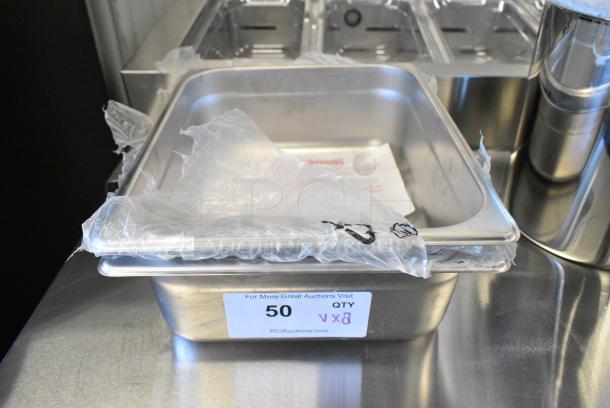 8 Various BRAND NEW SCRATCH AND DENT! Items Including Stainless Steel Cylindrical Drop In Bin, Stainless Steel Drop In Bin, FCCLBLU Knob, Poly Liquid Measuring Cups. 8 Times Your Bid! - Image 8 of 8