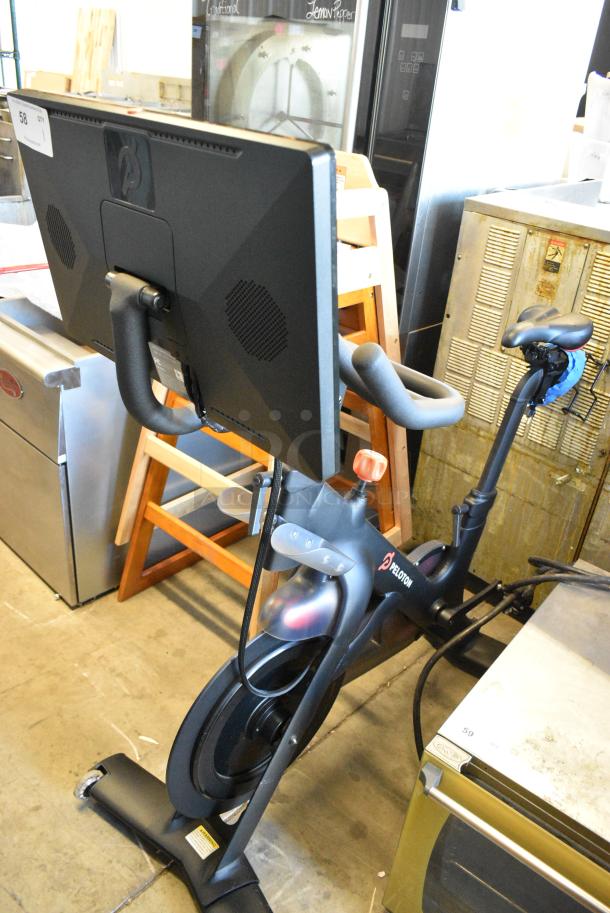 Peloton 001 Floor Style Indoor Stationary Exercise Bicycle. Tested and Working! - Image 1 of 6