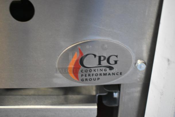 BRAND NEW SCRATCH AND DENT! Cooking Performance Group CPG 351CPGSP18N Stainless Steel Commercial Natural Gas Powered Single Burner Stock Pot Range. 80,000 BTU. - Image 2 of 6