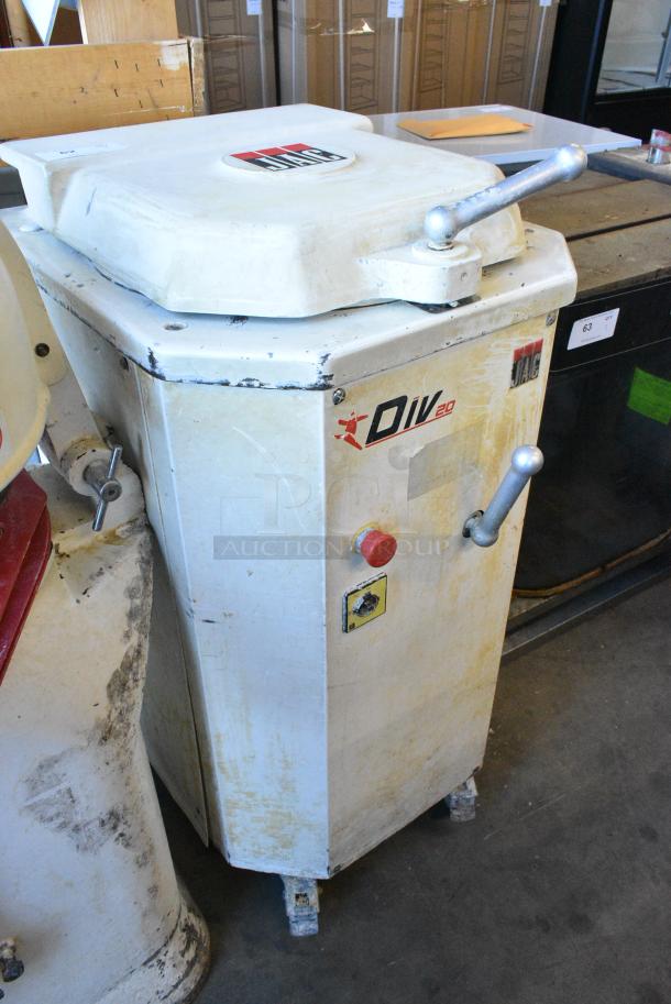 JAC Div D20 Metal Commercial Floor Style Dough Divider. 208-240 Volts, 3 Phase. - Image 1 of 7
