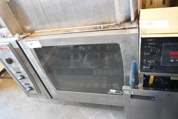 Rational CMP 62G Stainless Steel Commercial Natural Gas Powered iCombi Combi Convection Oven on Commercial Casters. - Image 1 of 8