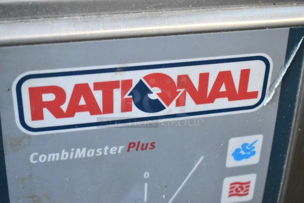 Rational CMP 62G Stainless Steel Commercial Natural Gas Powered iCombi Combi Convection Oven on Commercial Casters. - Image 4 of 8