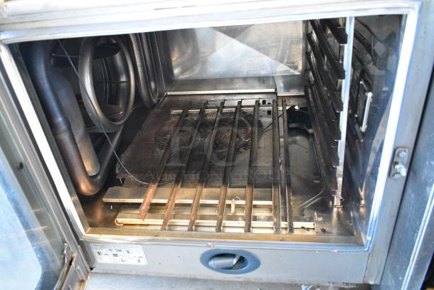 Rational CMP 62G Stainless Steel Commercial Natural Gas Powered iCombi Combi Convection Oven on Commercial Casters. - Image 6 of 8