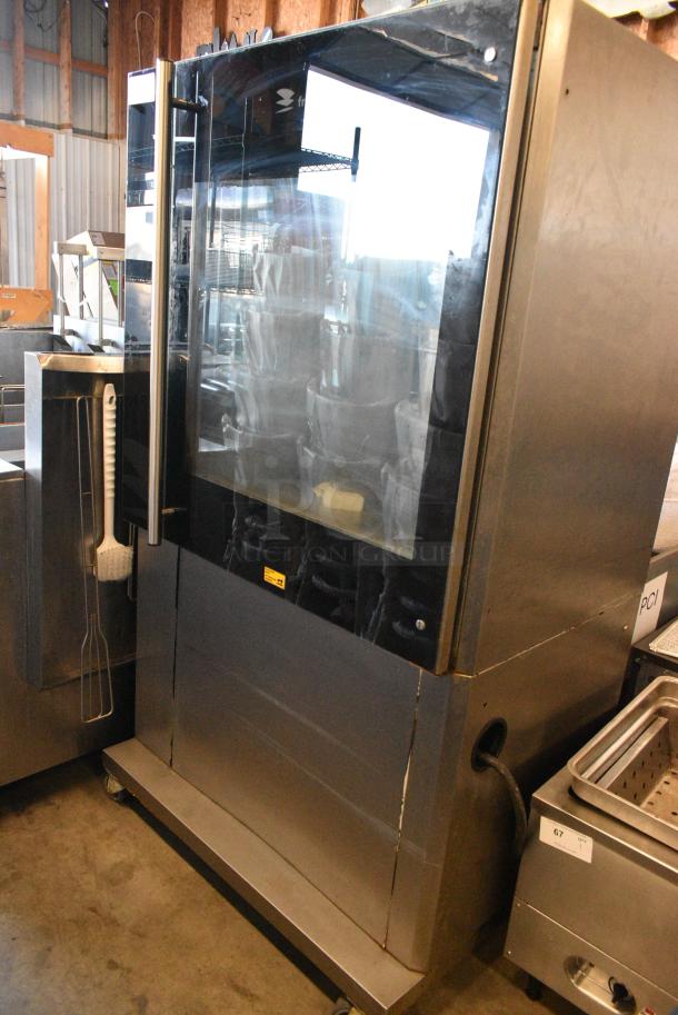 Fri-jado TDR7-P Stainless Steel Commercial Electric Powered Rotisserie Oven on Commercial Casters. 208 Volts, 3 Phase. - Image 2 of 6