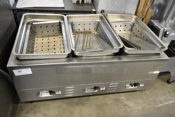 Stainless Steel Commercial Electric Powered Steam Table. 208 Volts. - Image 1 of 7