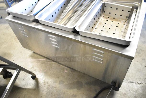 Stainless Steel Commercial Electric Powered Steam Table. 208 Volts. - Image 5 of 7