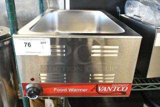 BRAND NEW SCRATCH AND DENT! 2024 Avantco 177W50 Electric Countertop Food Warmer. 120 Volts, 1 Phase. Tested and Working!
