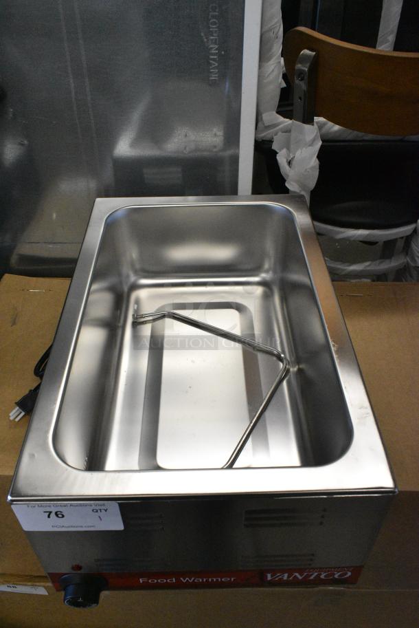 BRAND NEW SCRATCH AND DENT! 2024 Avantco 177W50 Electric Countertop Food Warmer. 120 Volts, 1 Phase. Tested and Working! - Image 4 of 5