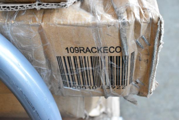 22 BRAND NEW SCRATCH AND DENT! Items Including 15 MX74P Metro MX74P MetroMax iQ 74" Stationary Polymer Post, 423ST5ASG ServIt 423ST5ASG Angled Sneeze Guard for 5-Pan Steam Tables, 522ETSG30602 Steelton 30" x 60" 18 Gauge 430 Stainless Steel Work Table with Undershelf and 2" Rear Upturn, 460EC2472 Regency 24" x 72" NSF Chrome Wire Shelf, 465C1872KE5 SHELF KIT 18X72 CHROME W/ 72 EC POST 5 SHELF UTILITY, 257UB1660 Lavex 16" x 60" Heavy-Duty Steel U-Boat Utility Cart - 2000 lb. Capacity, 600T1872G Regency 18" x 72" 18-Gauge 304 Stainless Steel Commercial Work Table with Galvanized Legs and Undershelf, 109RACKECON Steelton 20 Pan End Load Bun / Sheet Pan Rack - Unassembled. May Be Missing Pieces. 22 Times Your Bid! - Image 13 of 14