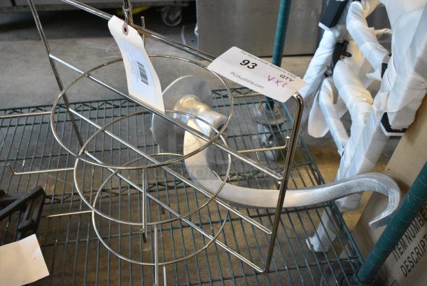 2 BRAND NEW SCRATCH AND DENT! Items Including 41341764000 Hatco 04.17.640.00 Fsd 3 Tier Circle Rack W/Ret, HP00295174 Hobart 00-295174 Ed Dough Arm-60 Qt. 2 Times Your Bid! - Image 1 of 5