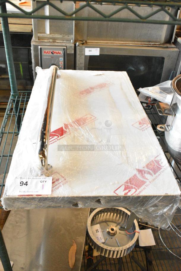 BRAND NEW SCRATCH AND DENT! Stainless Steel Door. - Image 1 of 3