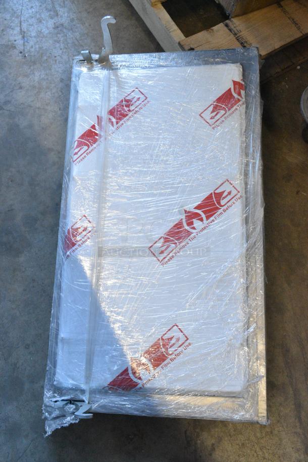 BRAND NEW SCRATCH AND DENT! Stainless Steel Door. - Image 3 of 3