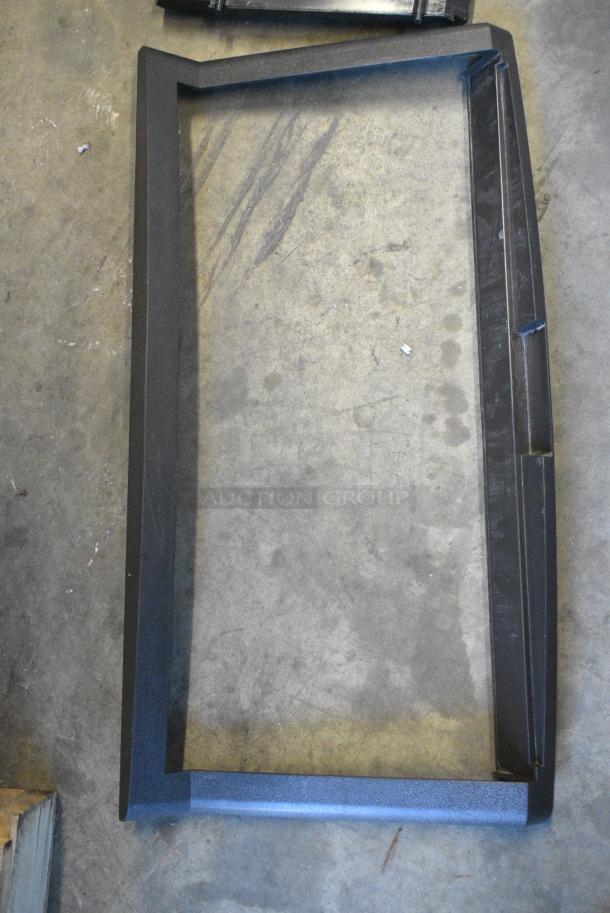 BRAND NEW SCRATCH AND DENT! Black Poly Ice Machine Door - Image 4 of 4
