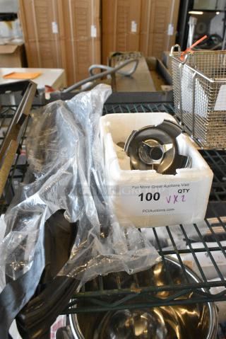 2 BRAND NEW SCRATCH AND DENT! Items Including HPGS26639 Alto-Shaam GS-26639 Gasket, Immersion Blender Blade. 2 Times Your Bid!