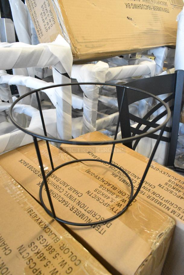 4 BRAND NEW SCRATCH AND DENT! Items Including 3 176STRND7BK Acopa 7" Round Black Metal Display Stand, HP3004992230 Vulcan 00-499223-00004 Basket, Twin Gr85. 4 Times Your Bid! - Image 3 of 7