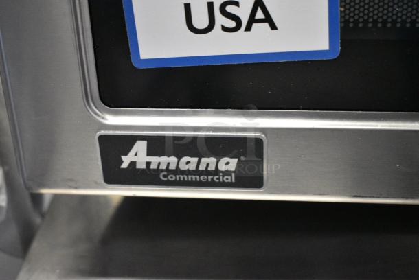 2021 Amana RCS10TS Stackable Commercial Microwave with Push Button Controls. 120 Volts, 1 Phase. - Image 4 of 6