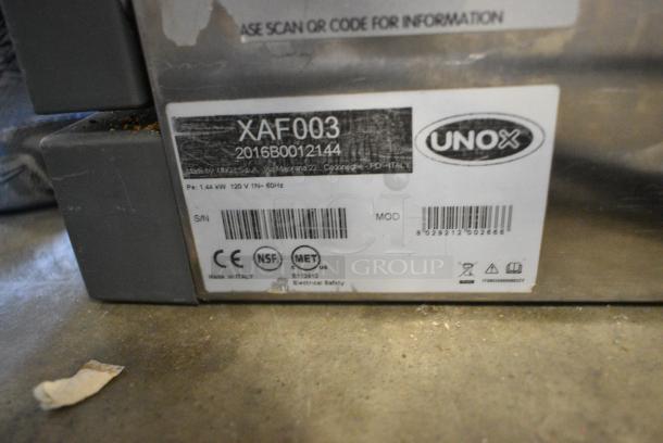 2016 Cadco Unox Roberta XAF003 Stainless Steel Commercial Countertop Electric Powered Convection Oven. 120 Volts, 1 Phase. Tested and Working! - Image 2 of 7