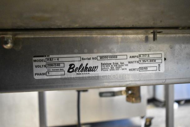 Belshaw H&I-4 Stainless Steel Commercial Heat and Ice Icing Station on Commercial Casters. 208-240 Volts, 1 Phase. - Image 5 of 5
