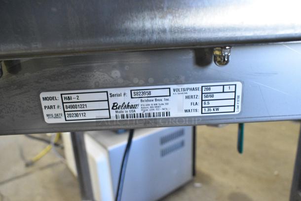 Belshaw H&I-2 Stainless Steel Commercial Heat and Ice Icing Station on Commercial Casters. 208 Volts, 1 Phase. - Image 5 of 5
