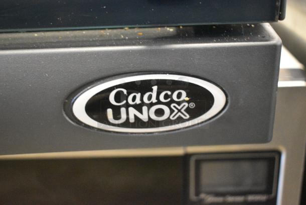 Cadco Unox Roberta XAF003 Stainless Steel Commercial Countertop Electric Powered Convection Oven. 120 Volts, 1 Phase. Tested and Does Not Power On - Image 3 of 6