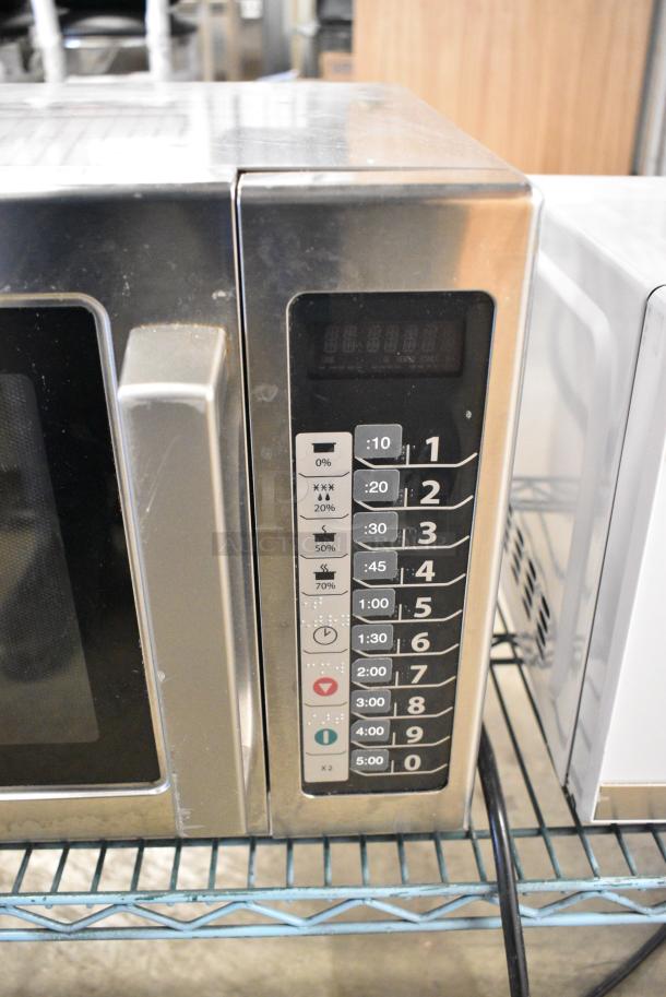 2020 Amana RCS10TS Stainless Steel Commercial Countertop Microwave Oven. 120 Volts, 1 Phase. - Image 2 of 4